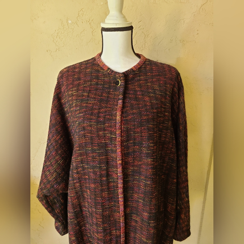 VINTAGE Handwoven coat